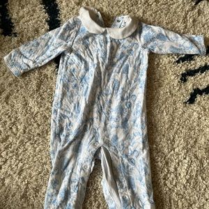 Janie and Jack onesie w/ Peter Pan collar